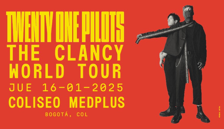 ¡Twenty One Pilots en Bogotá! La Sensación Mundial del Rock Llega al Coliseo Medplus